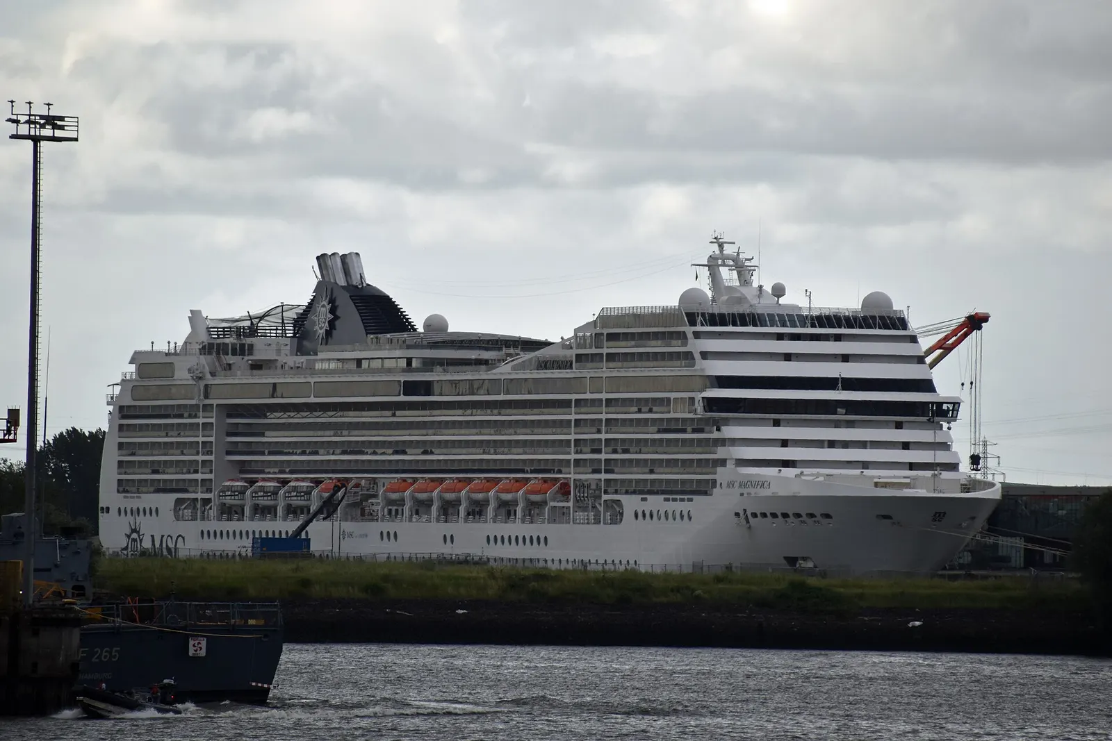 MSC Magnifica at sea