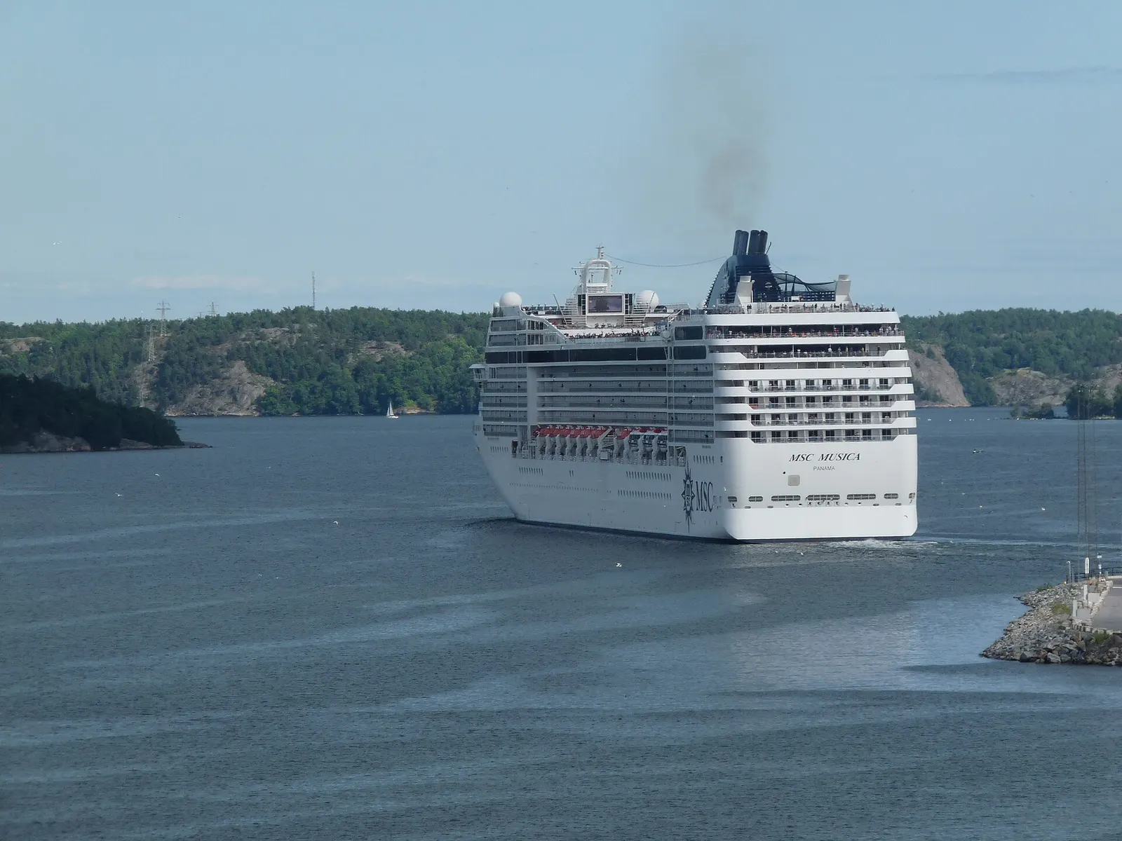 MSC Musica at sea